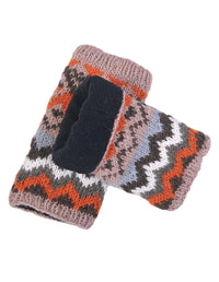 Tribal Knitted Woolen Handwarmer