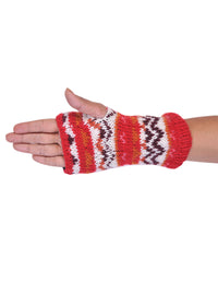 Tribal Knitted Woolen Handwarmer