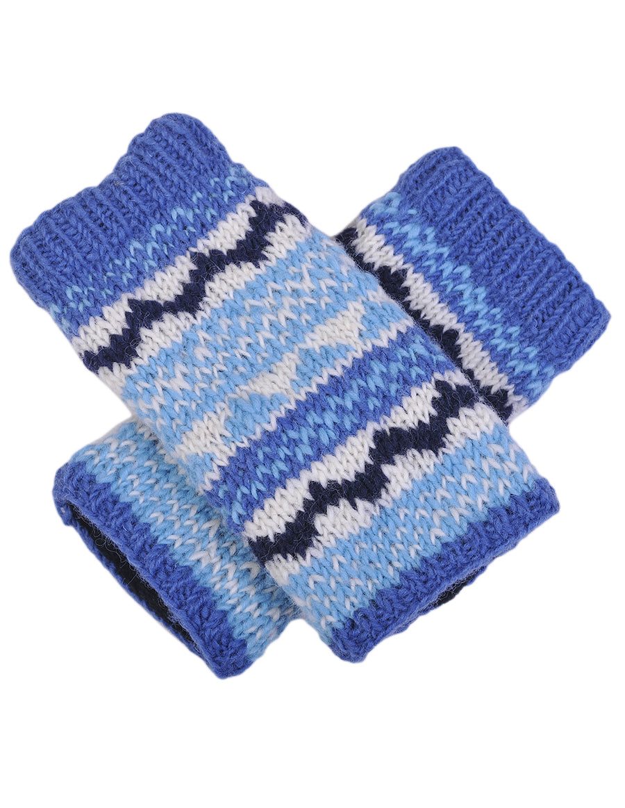 Tribal Knitted Woolen Handwarmer