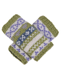 Tribal Knitted Woolen Handwarmer