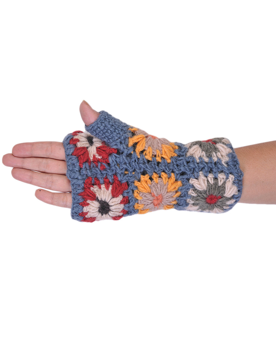 Crochet Woolen Handwarmer