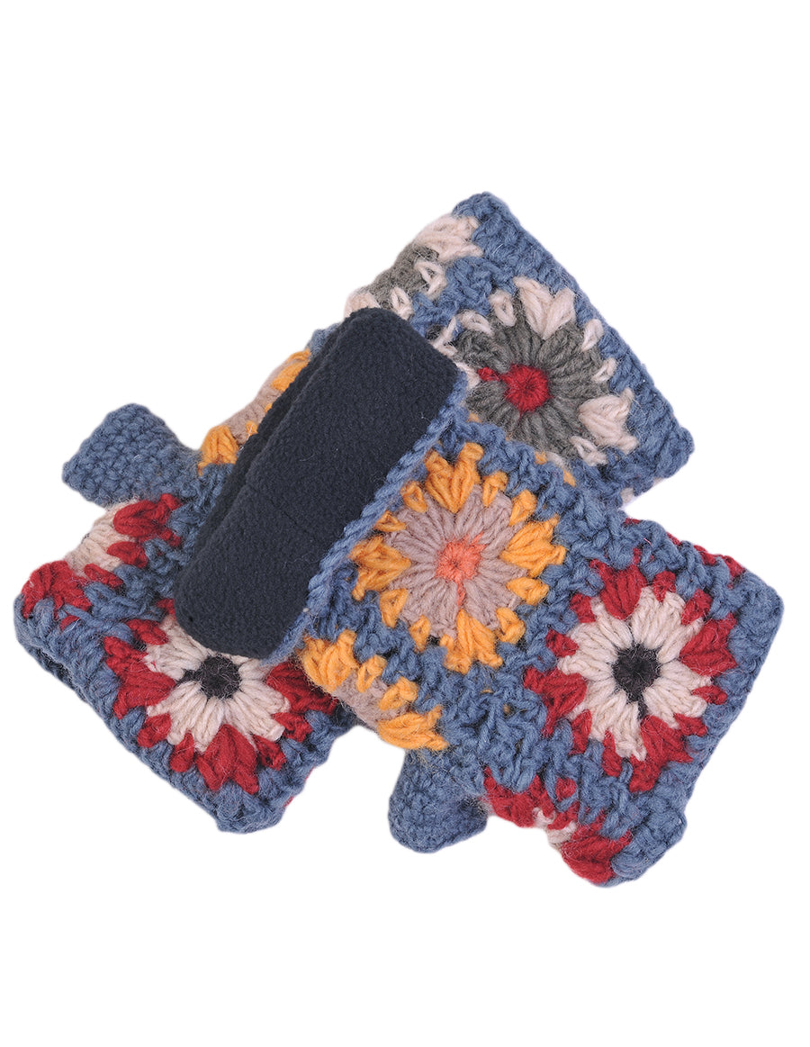 Crochet Woolen Handwarmer