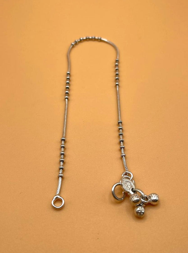 Sterling Silver Tibetan Anklets