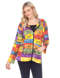 Many Colors Hooded Jacket