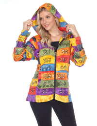 Many Colors Hooded Jacket