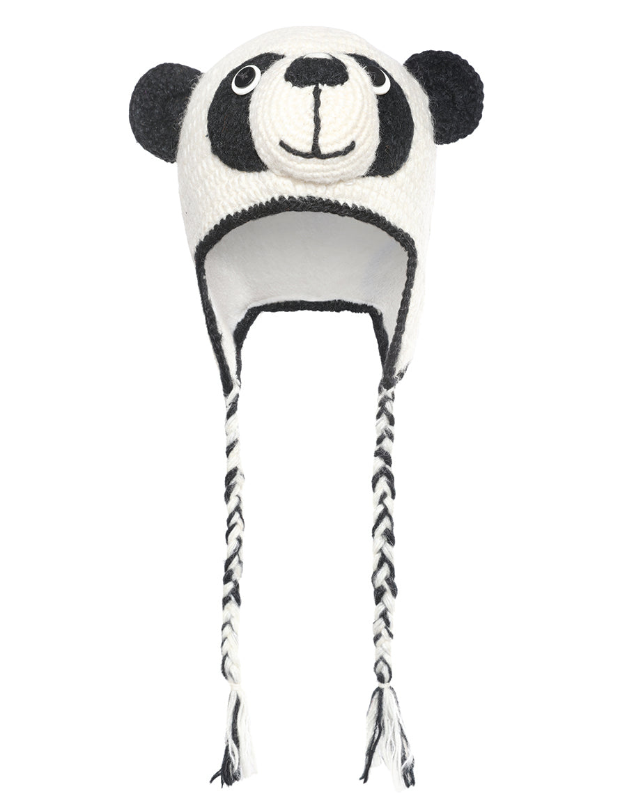 Panda Faced Animal Hat