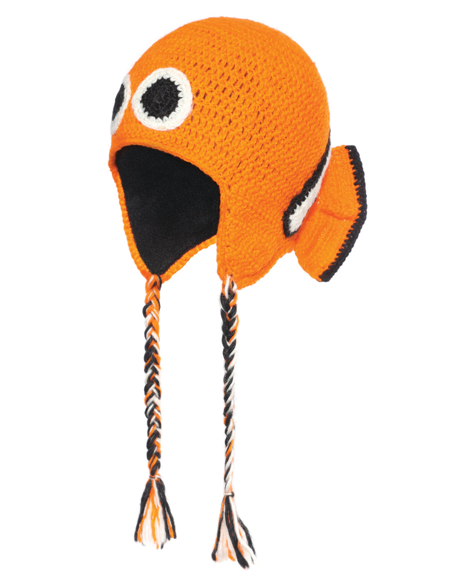 Golden Fish Faced Animal Hat