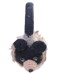 Black Bear Faced Ear Muff