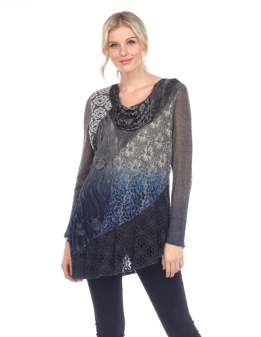 Dip Dye Multi Media Tunic