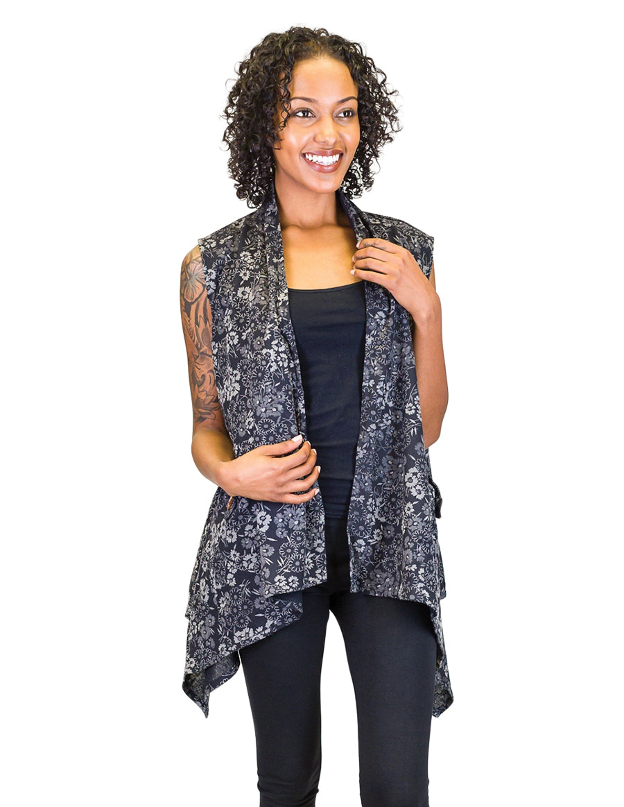 Cotton Printed Vest