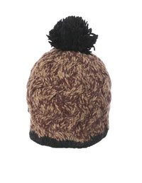 Woolen Beanie Hat with Pom Pom