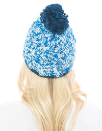 Woolen Beanie Hat with Pom Pom