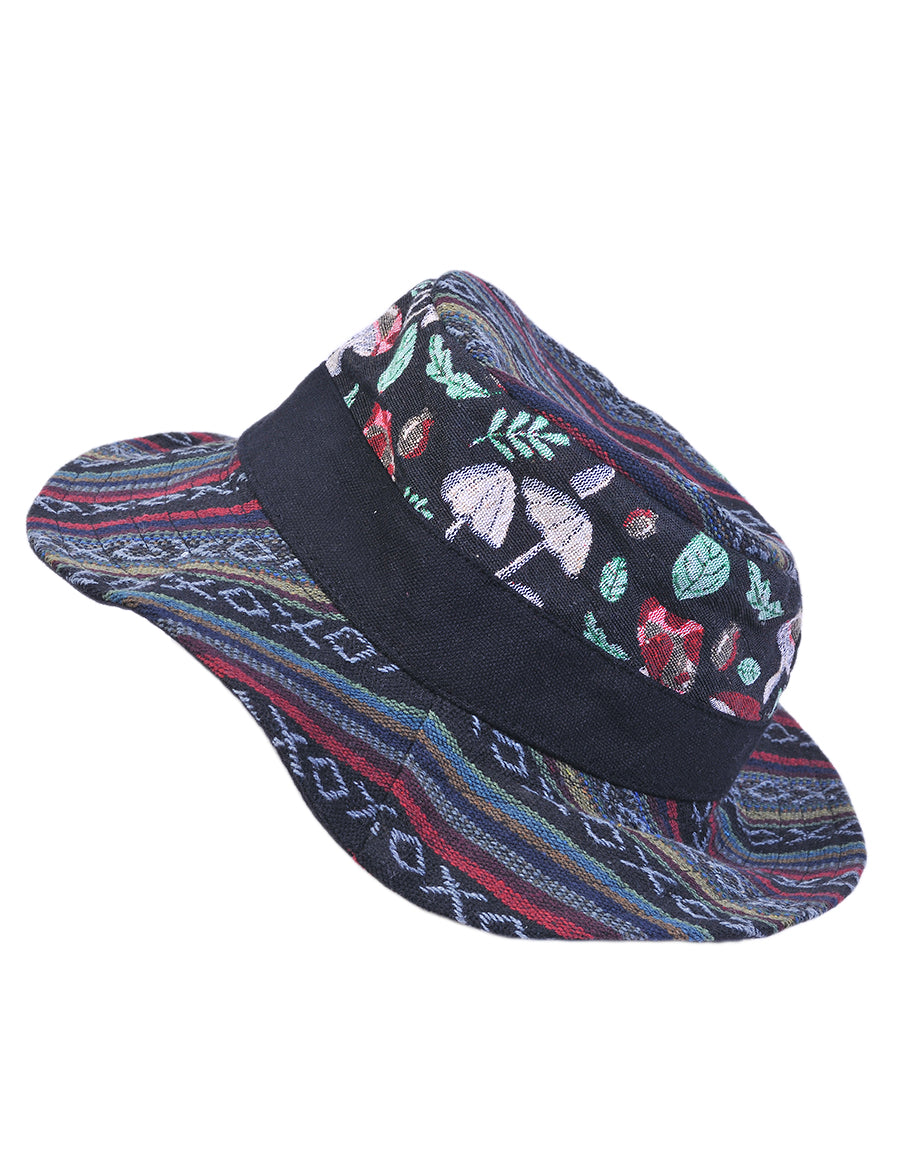 Mushroom Print Bucket Hat