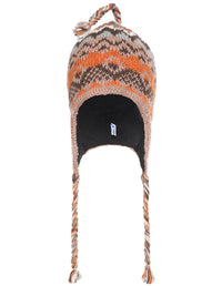 Tribal Pattern Ear Flap Woolen Hat