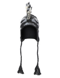 Mohawk Woolen Lined Beanie Ear Flap Hat