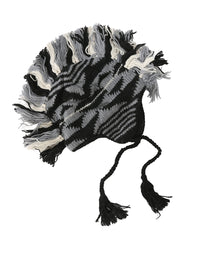 Mohawk Woolen Lined Beanie Ear Flap Hat