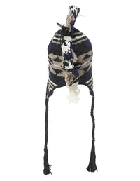Mohawk Woolen Lined Beanie Ear Flap Hat