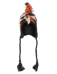 Mohawk Woolen Lined Beanie Ear Flap Hat