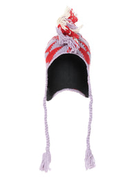 Mohawk Woolen Lined Beanie Ear Flap Hat
