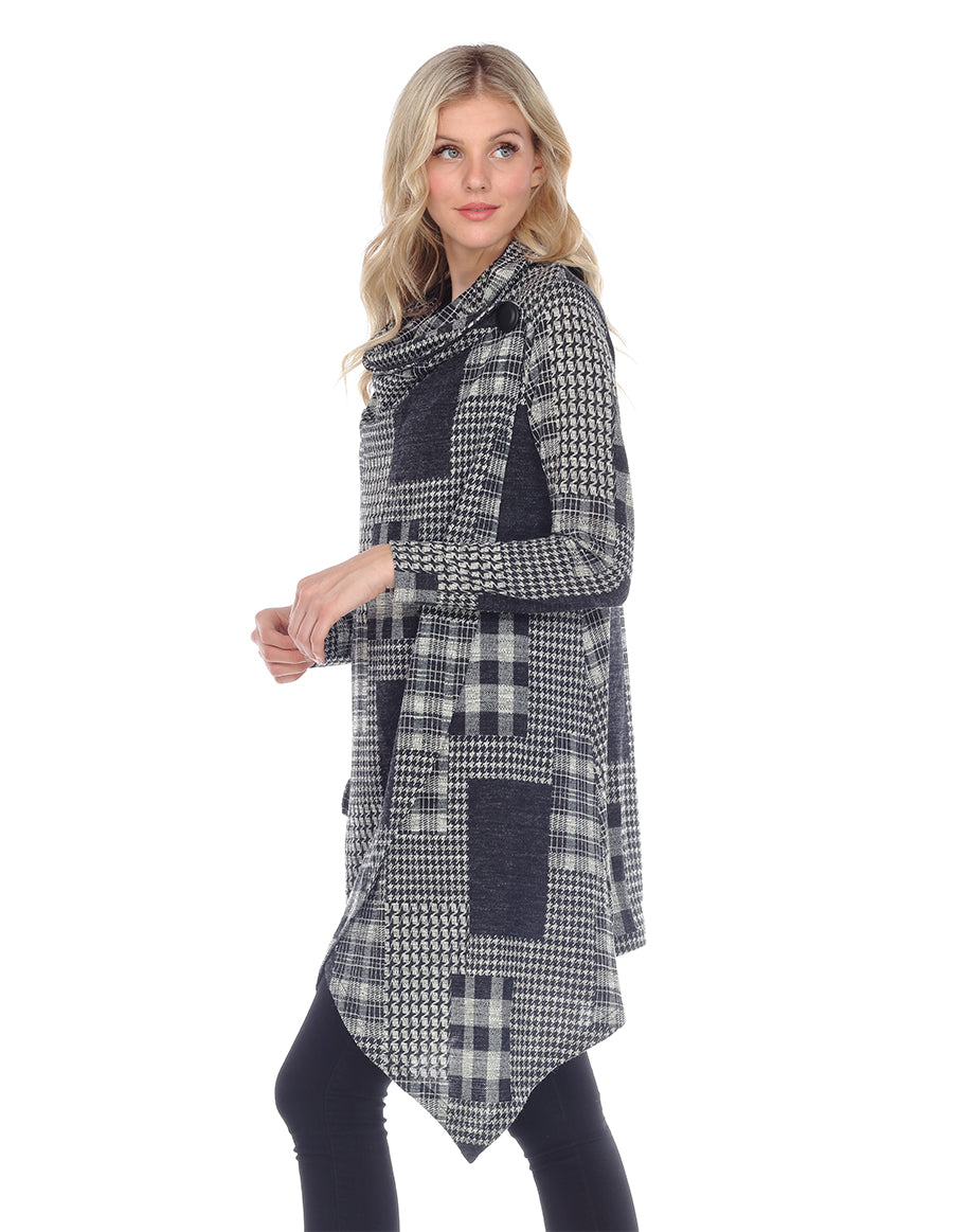 Long Squared Pattern Tunic