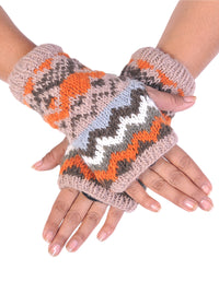 Tribal Knitted Woolen Handwarmer