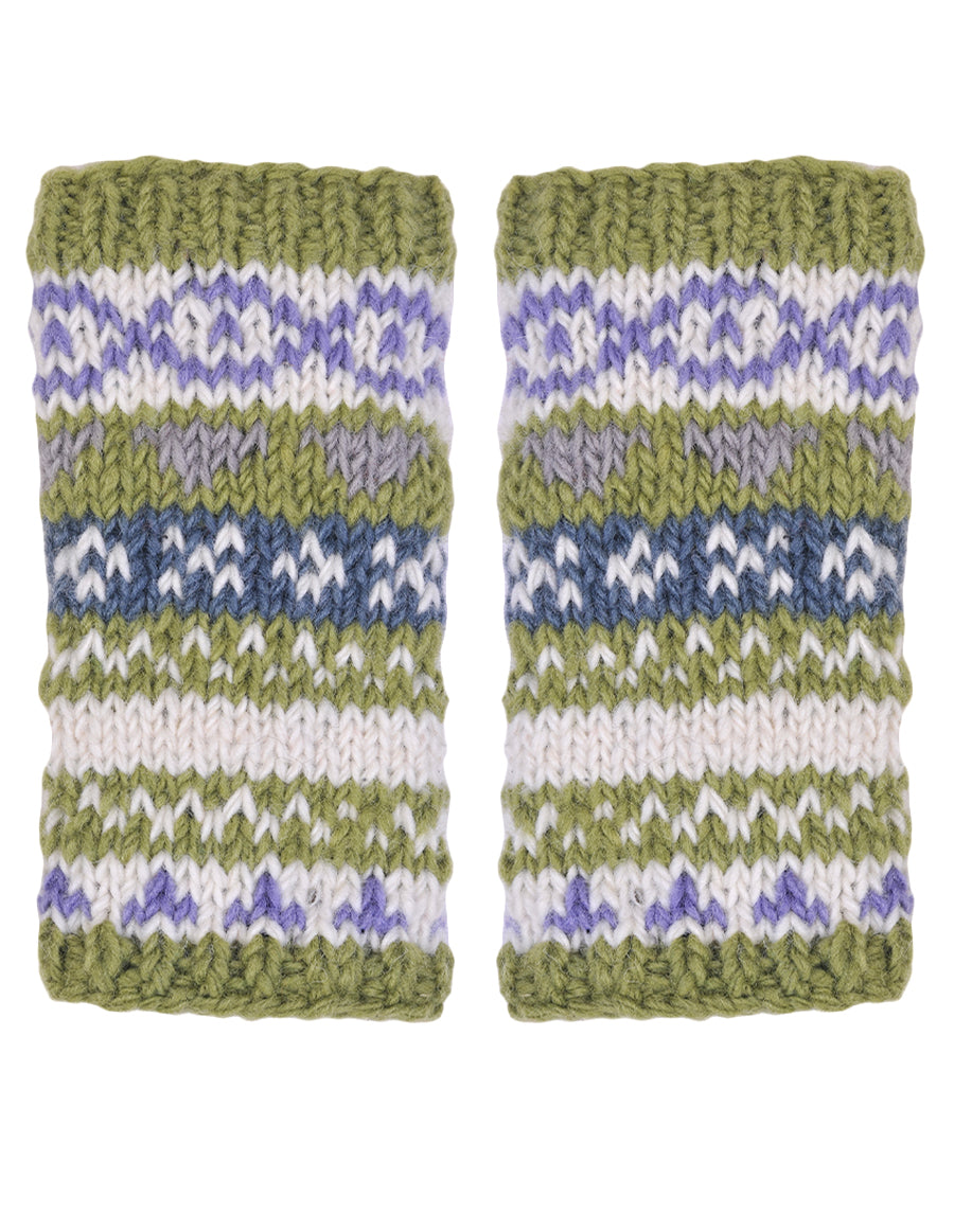 Tribal Knitted Woolen Handwarmer