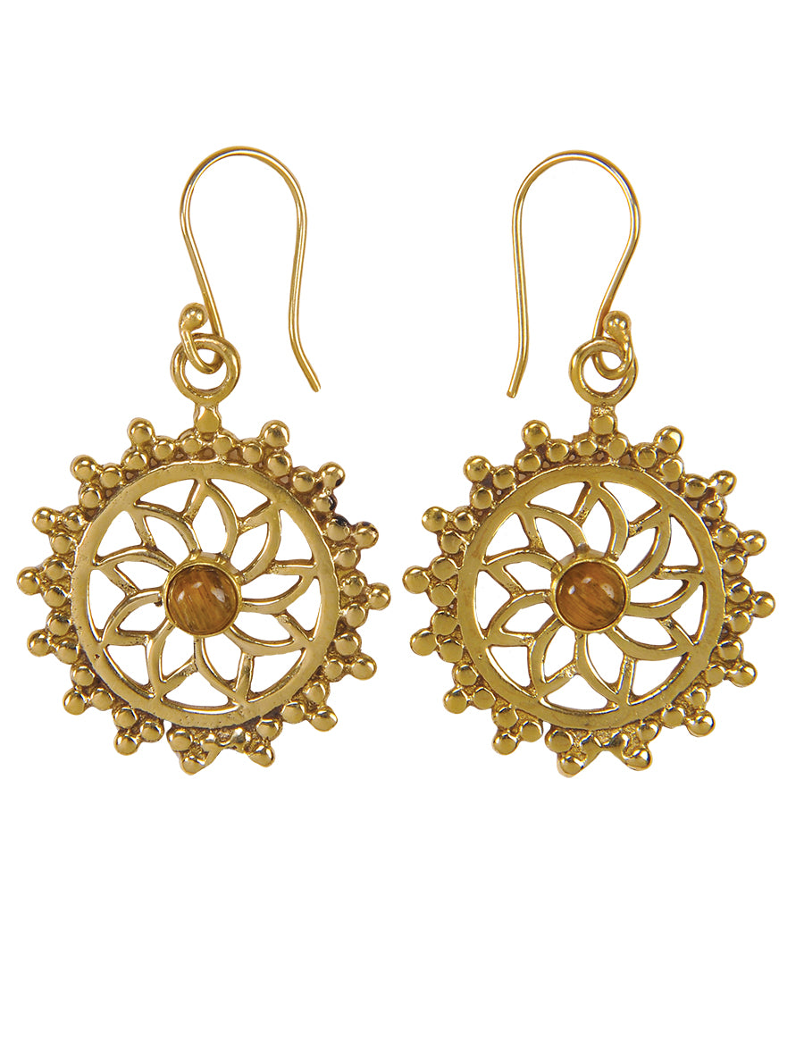 Ethnic Mandala Earrings