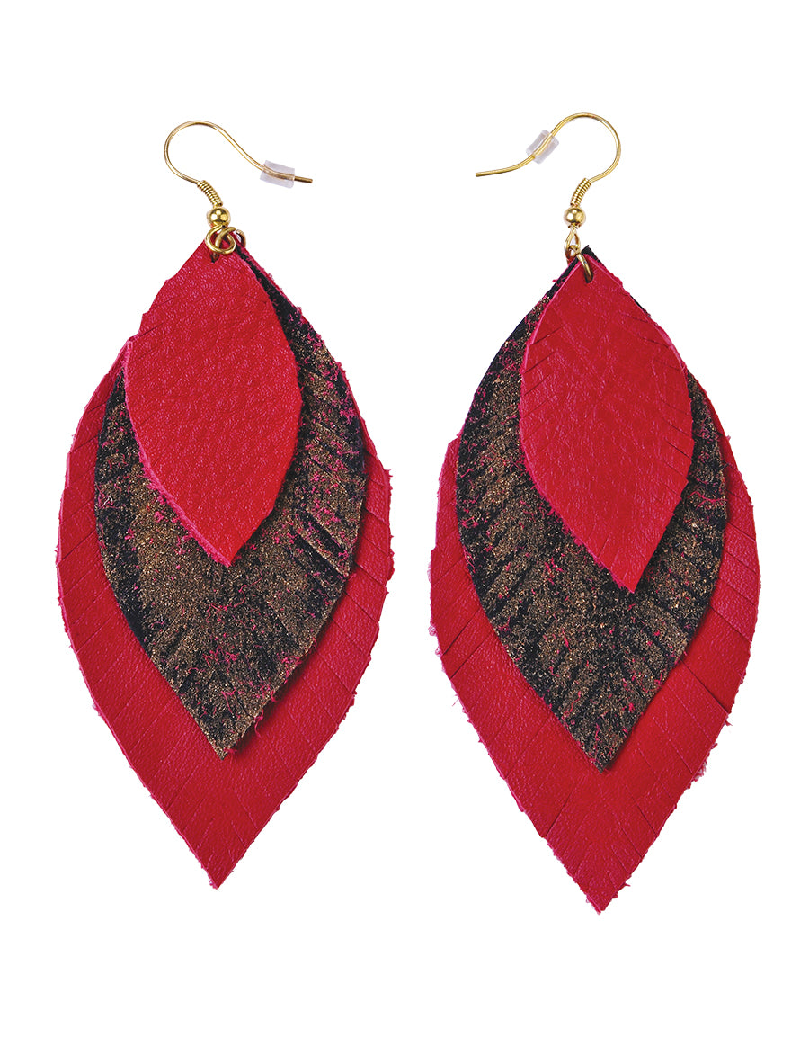 Leather Earrings