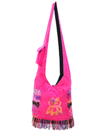 Owl Patch Hobo Bag