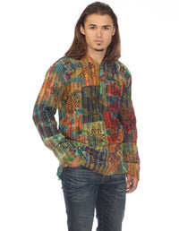 Tie Dye Patch Unisex Top