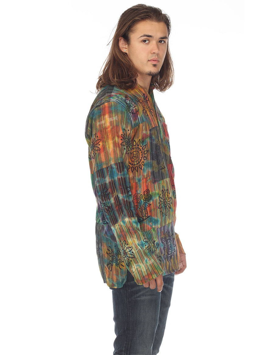 Tie Dye Patch Unisex Top