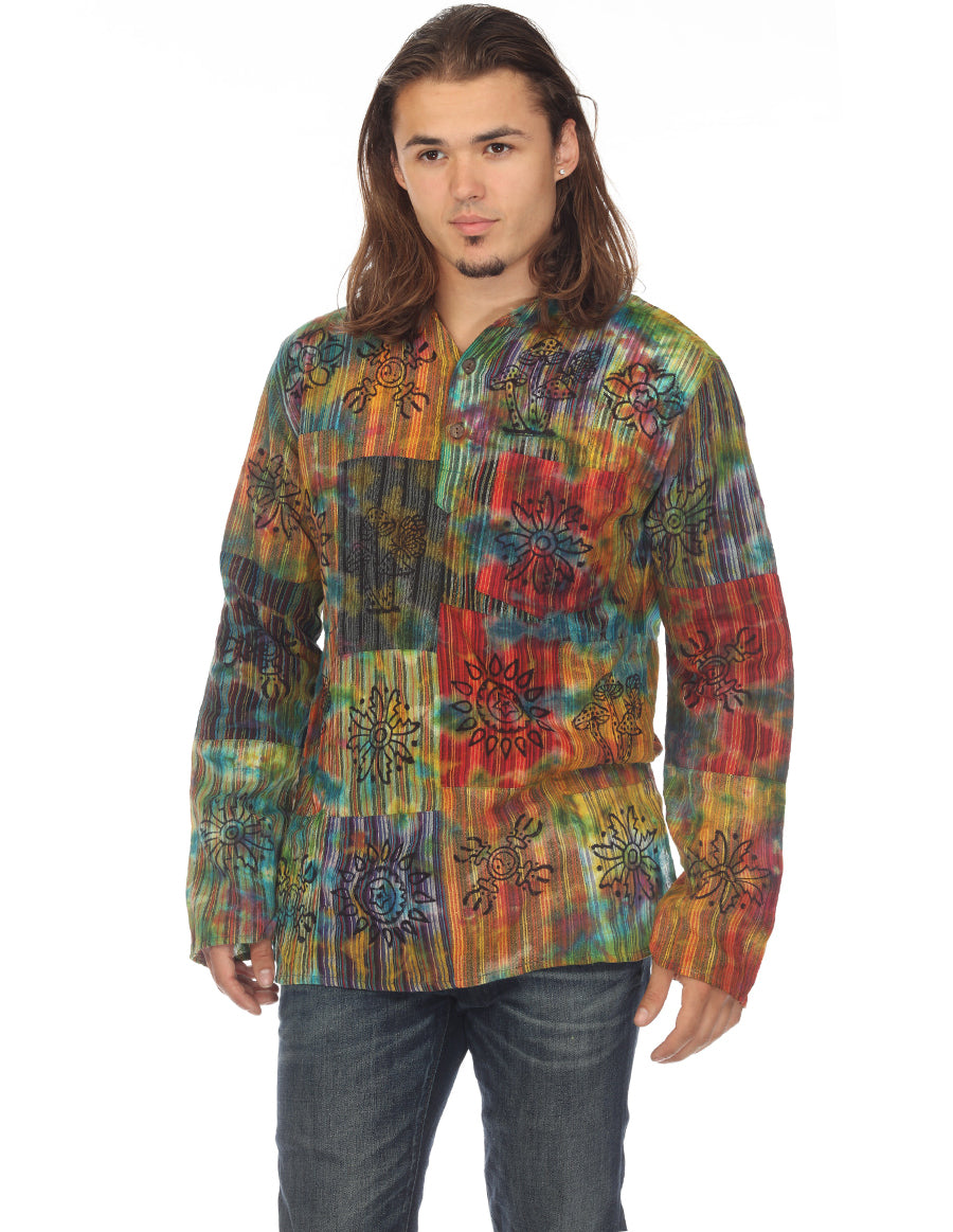 Tie Dye Patch Unisex Top