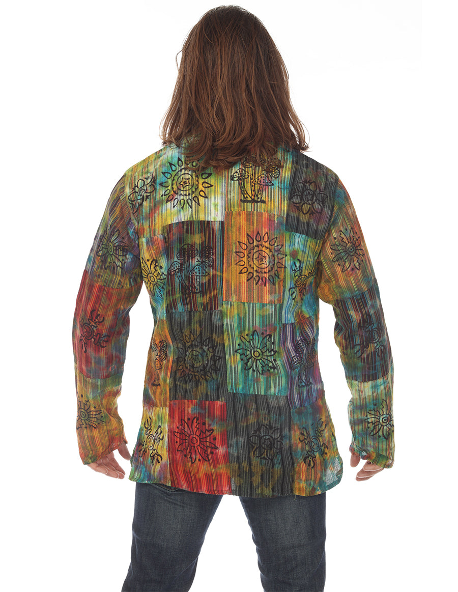 Tie Dye Patch Unisex Top