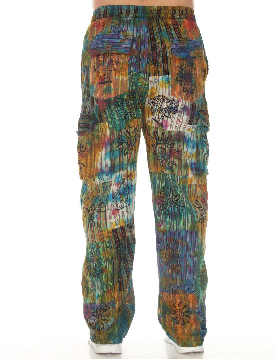 Tie Dye Dharke Patch Unisex Trouser