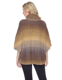 Palila Turtle Neck Poncho