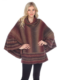 Palila Cowl Neck Poncho