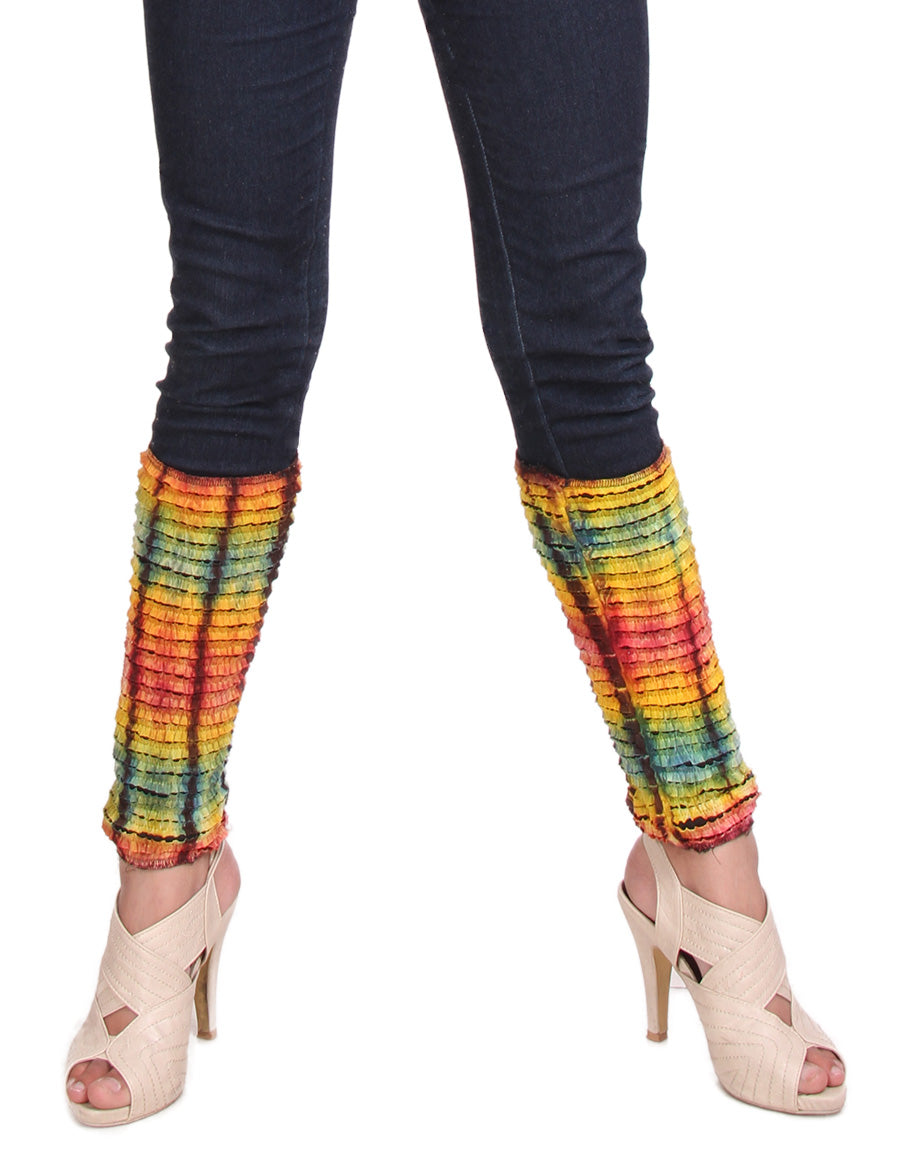 Cotton Tie Dye Legwarmer