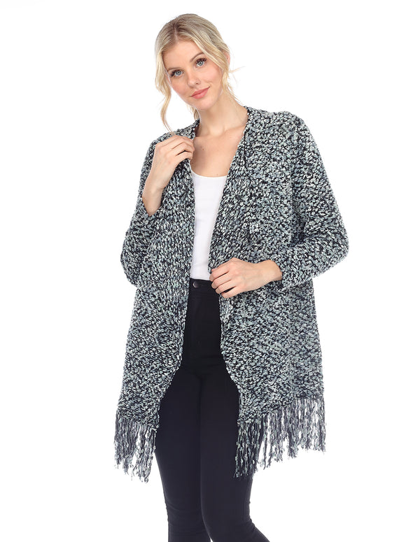 Long Shaggy Cardigan