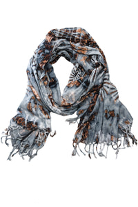 Tie Dye Rayon Scarf