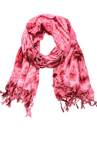 Tie Dye Rayon Scarf