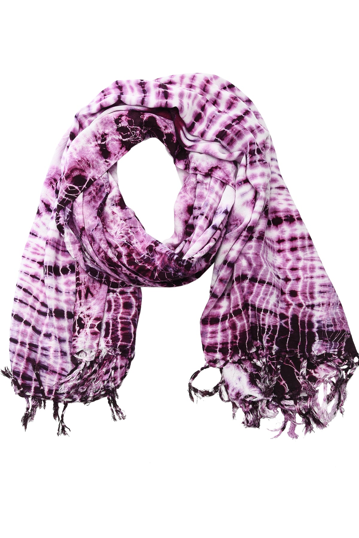 Tie Dye Rayon Scarf