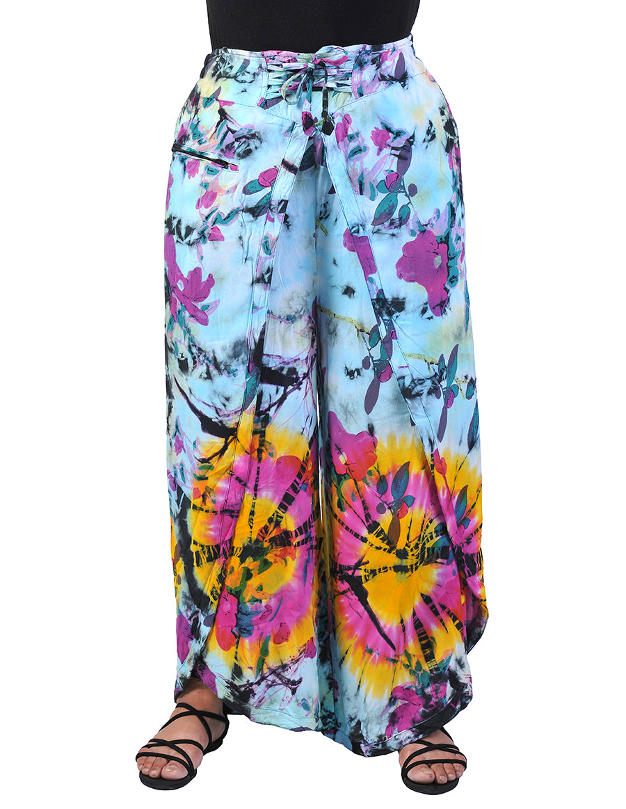 Rayon Print Butterfly Trouser