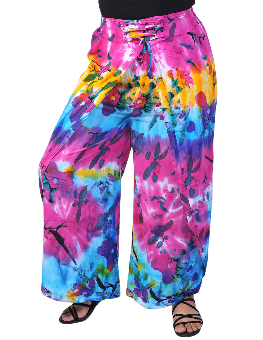 Rayon Print Butterfly Trouser