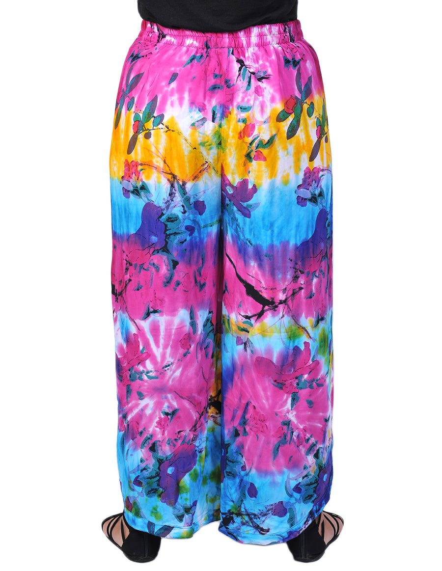 Rayon Print Butterfly Trouser