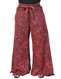 Cotton Full Embroidery Palazoo Pants