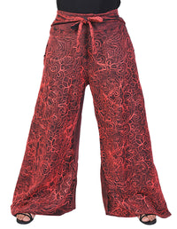 Cotton Full Embroidery Palazoo Pants