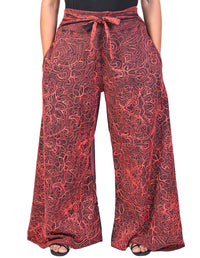 Cotton Full Embroidery Palazoo Pants