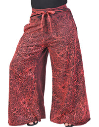 Cotton Full Embroidery Palazoo Pants