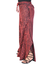 Cotton Full Embroidery Palazoo Pants