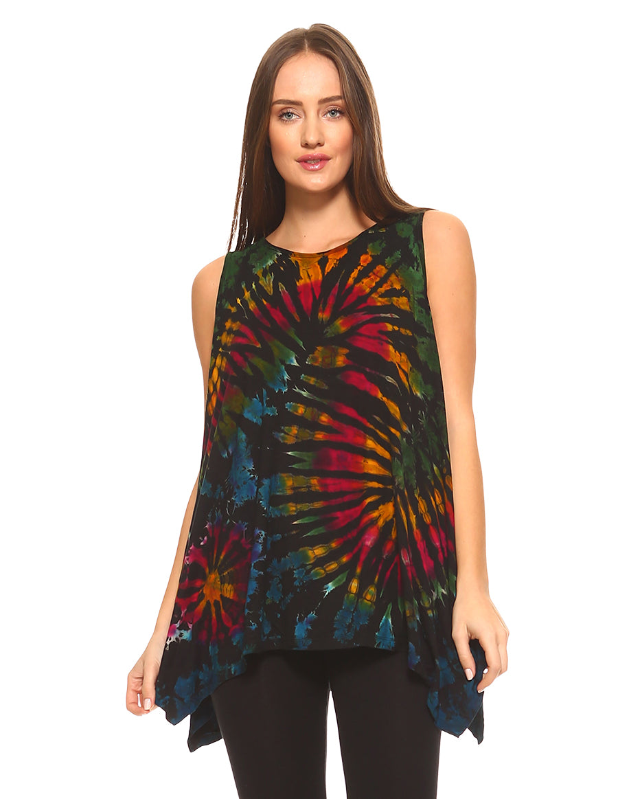 Full Tie Dye Relaxed Tank